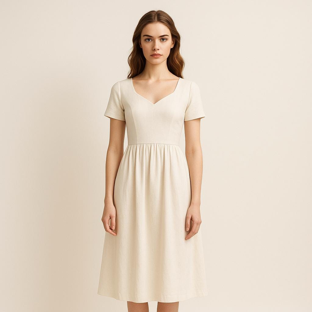 BETRAPATTERN Renaissance Maxi Dress Sewing Pattern Sizes 2-30 PDF